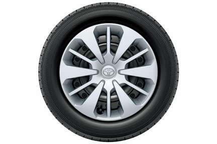 165/65R14タイヤ&14×5Jスチールホイール(樹脂フルキャップ)